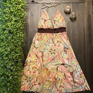 Tropical Paisley Sundress
